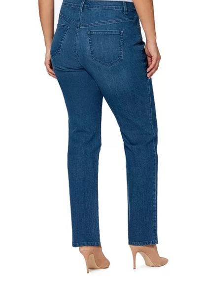 Gloria Vanderbilt Amanda 24 24W short denim jeans - Picture 3 of 7